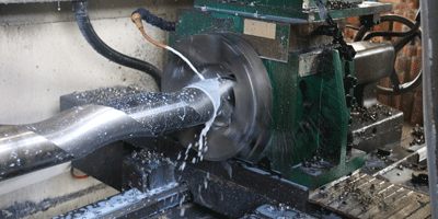Progressive cavity pump rotor machining process
